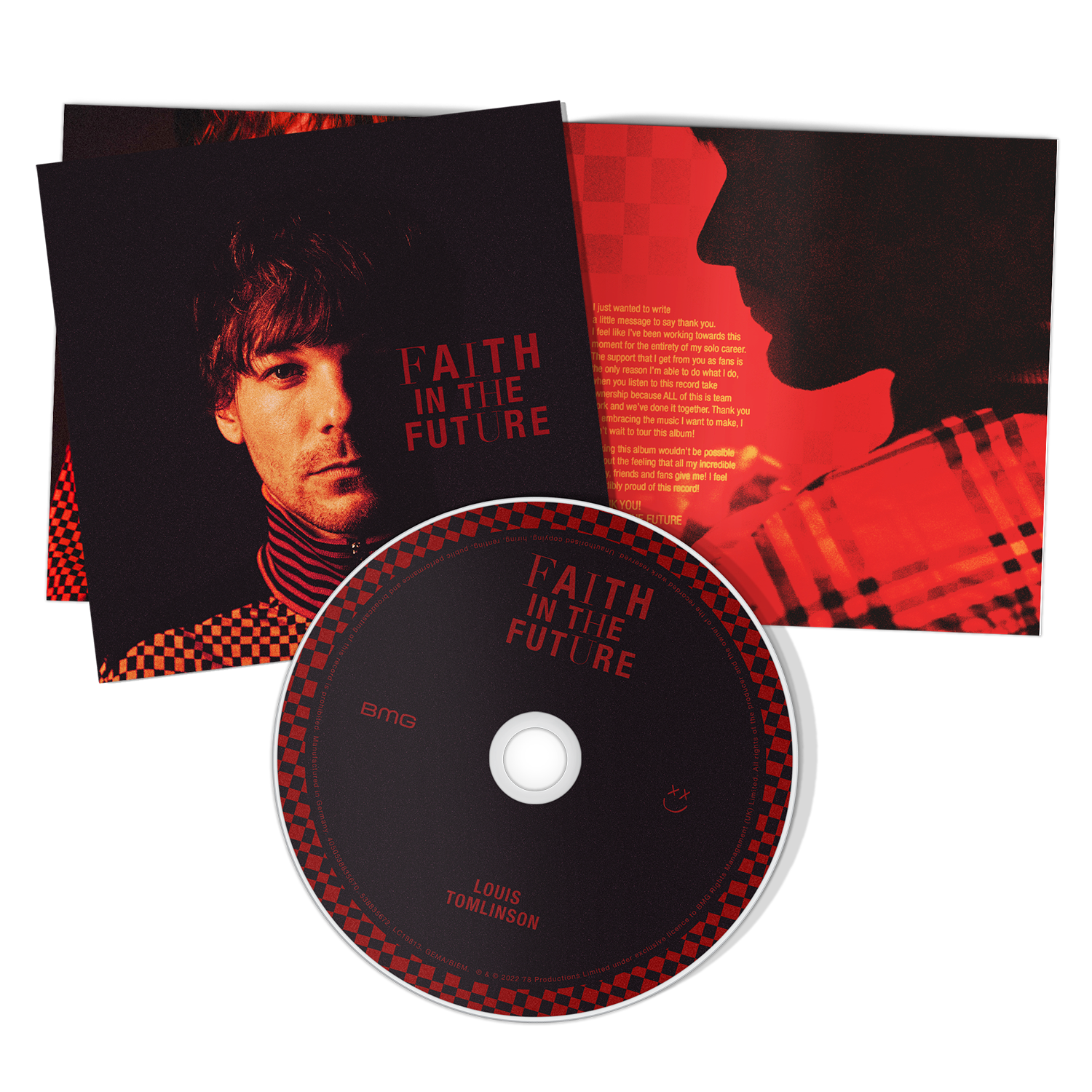 Louis Tomlinson - Faith In The Future CD
